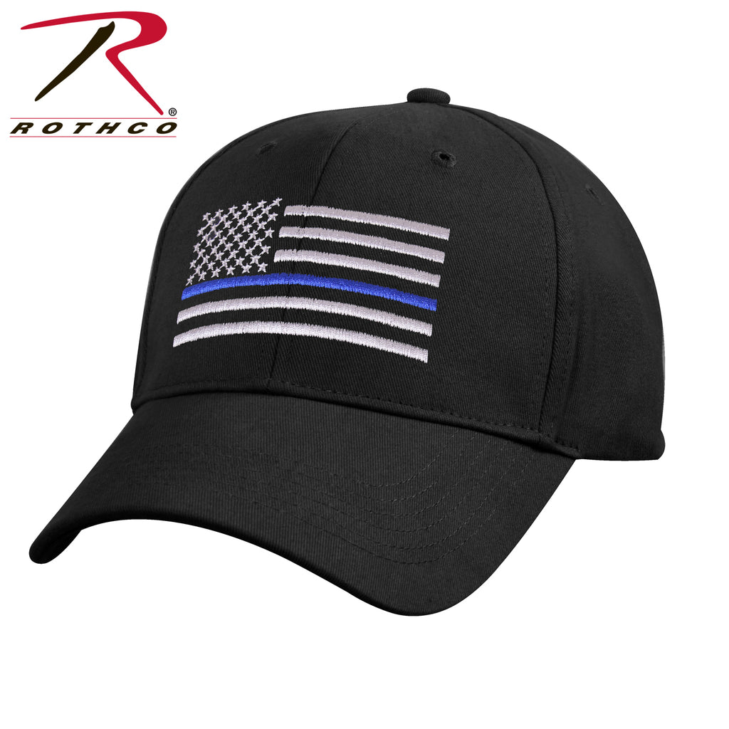 Rothco Kids Low Profile Thin Blue Line Flag Cap