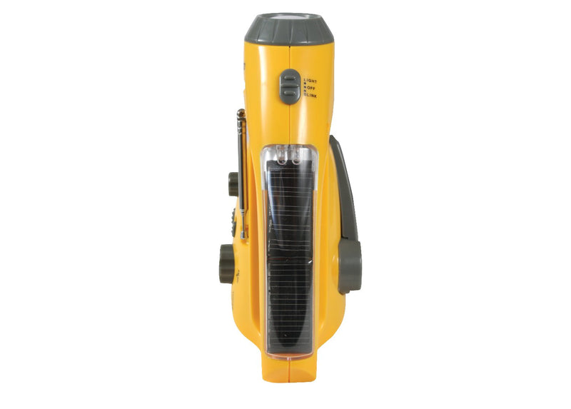 Rothco Solar-Wind Up Flashlight with Radio