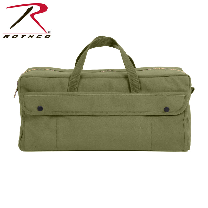 Rothco Canvas Jumbo Tool Bag With Brass Zipper