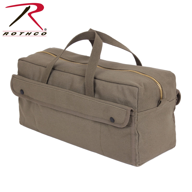 Rothco Canvas Jumbo Tool Bag With Brass Zipper