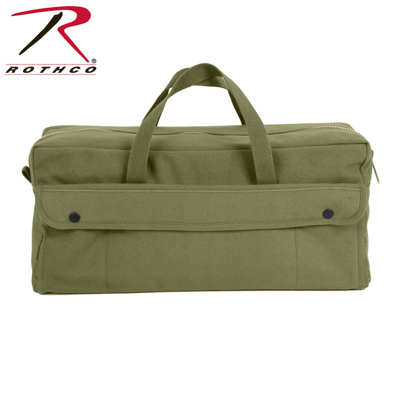 Rothco Canvas Jumbo Tool Bag With Brass Zipper