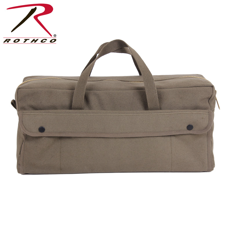 Rothco Canvas Jumbo Tool Bag With Brass Zipper