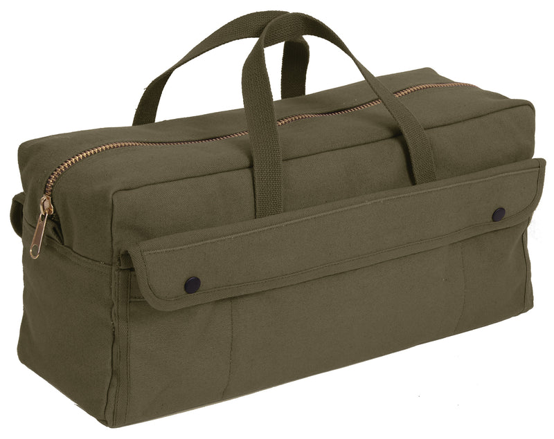 Rothco Canvas Jumbo Tool Bag With Brass Zipper