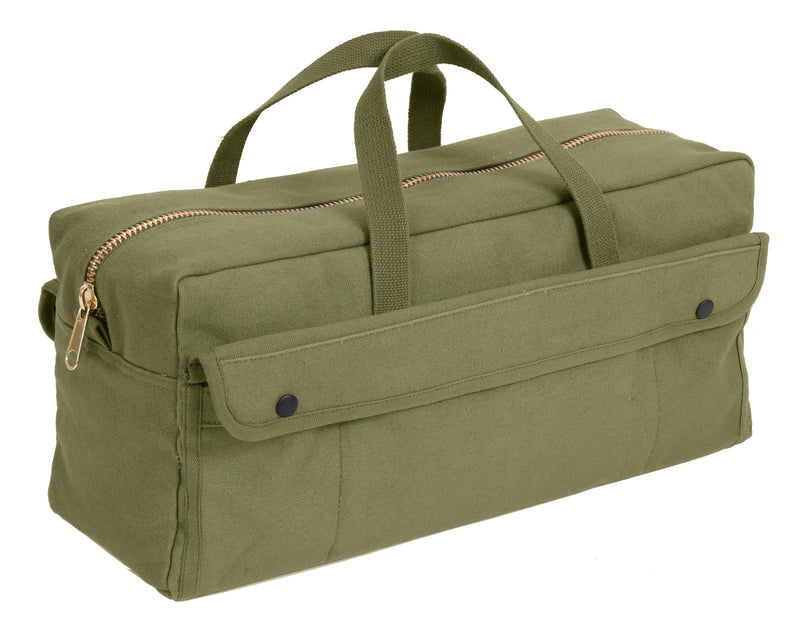 Rothco Canvas Jumbo Tool Bag With Brass Zipper