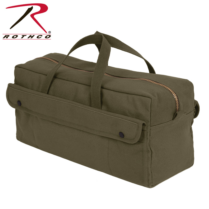 Rothco Canvas Jumbo Tool Bag With Brass Zipper