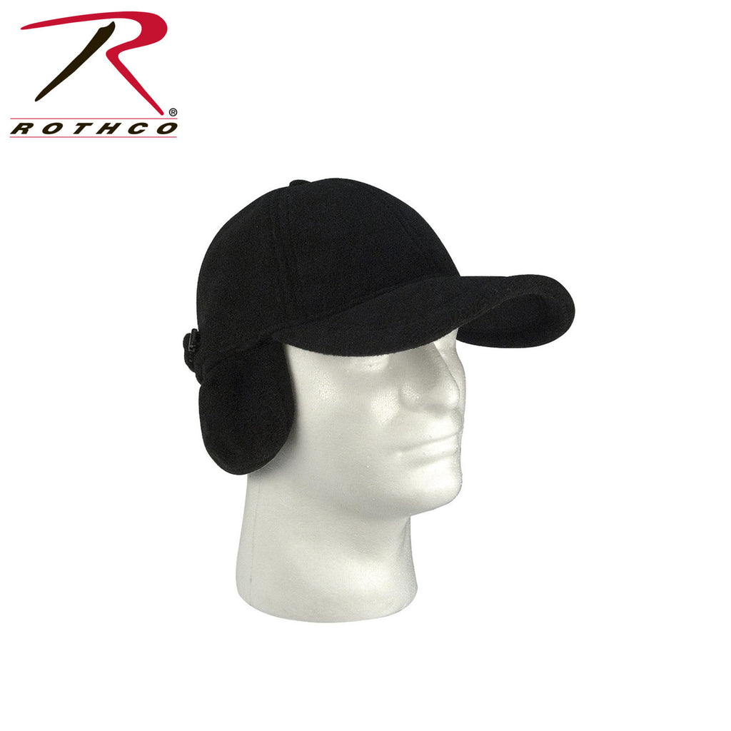 Rothco Fleece Low Profile Cap w- Earflaps