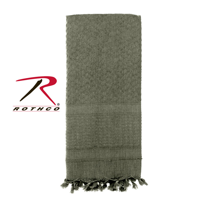 Rothco Solid Color Shemagh Tactical Desert Keffiyeh Scarf