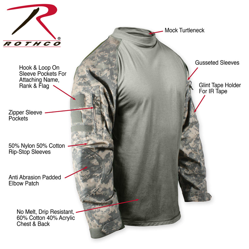 Rothco Military NYCO FR Fire Retardant Combat Shirt