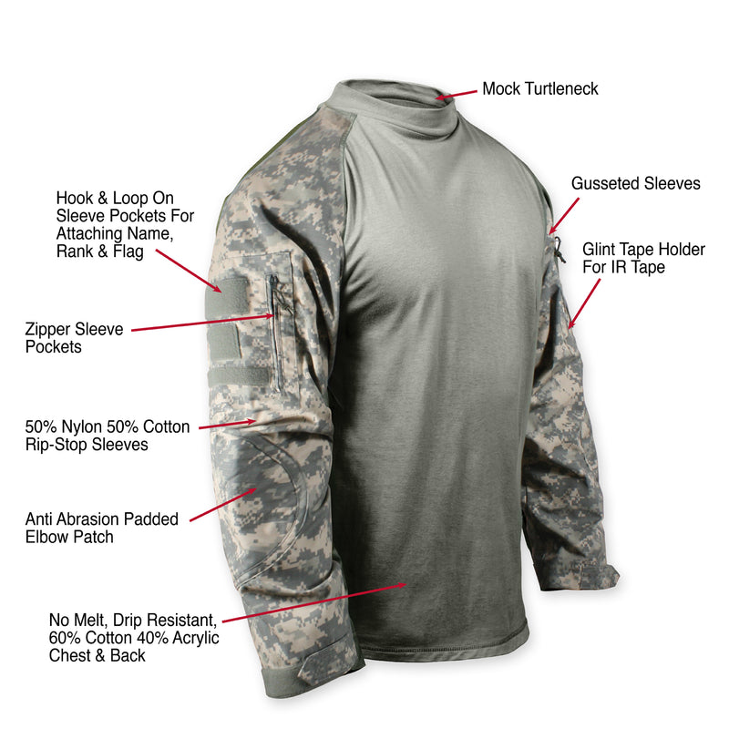 Rothco Military NYCO FR Fire Retardant Combat Shirt