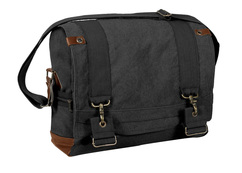 Rothco Vintage Canvas B-15 Pilot Messenger Bag