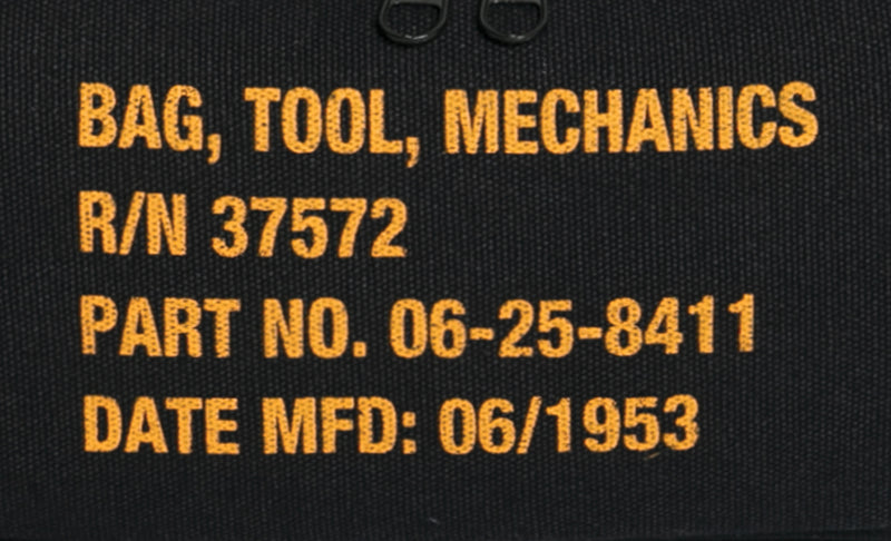 Rothco G.I. Type Zipper Pocket Mechanics Tool Bag With Military Stencil