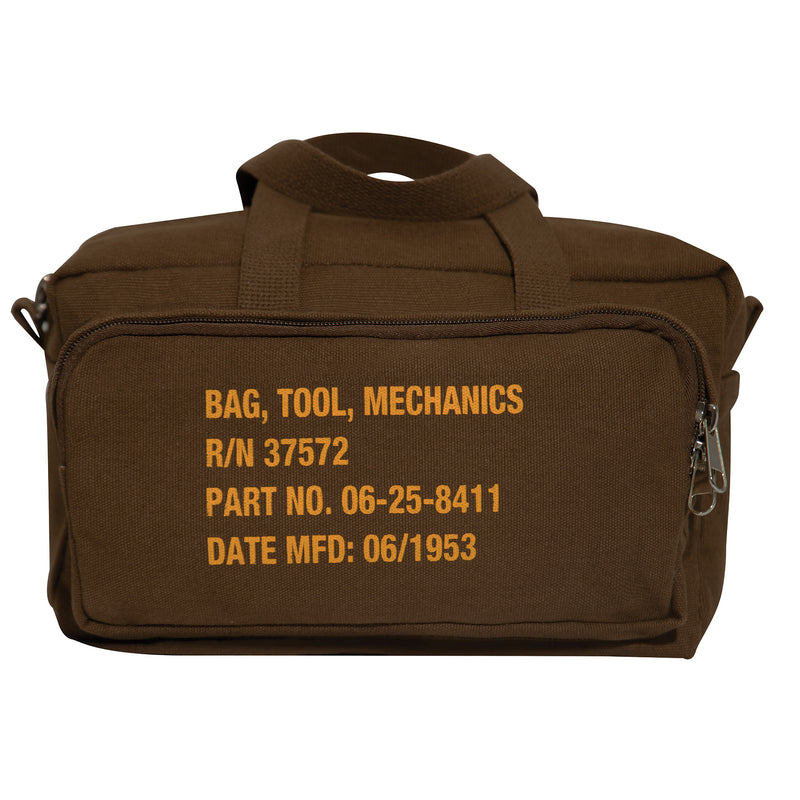 Rothco G.I. Type Zipper Pocket Mechanics Tool Bag With Military Stencil