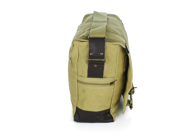 Rothco Vintage Canvas B-15 Pilot Messenger Bag