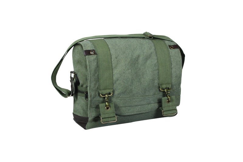 Rothco Vintage Canvas B-15 Pilot Messenger Bag