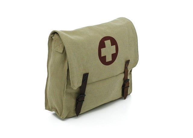 Rothco Vintage Medic Canvas Bag With Cross