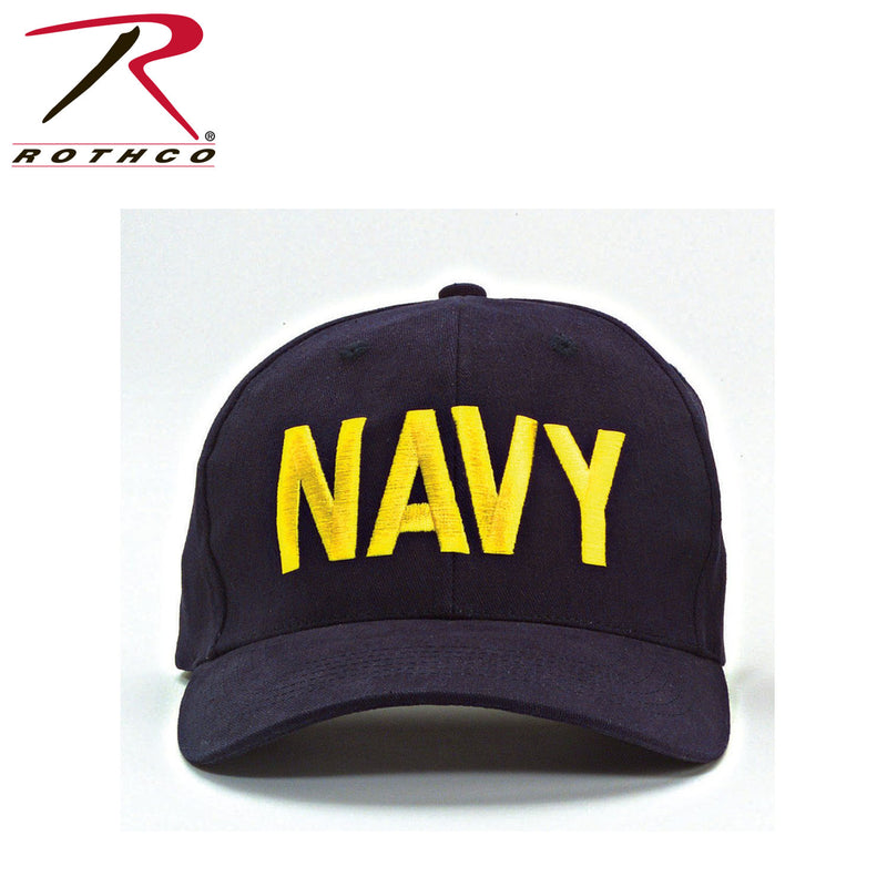 Rothco Navy Supreme Low Profile Insignia Cap - Navy Blue