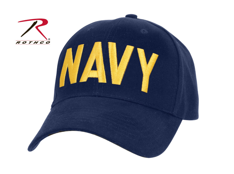 Rothco Navy Supreme Low Profile Insignia Cap - Navy Blue