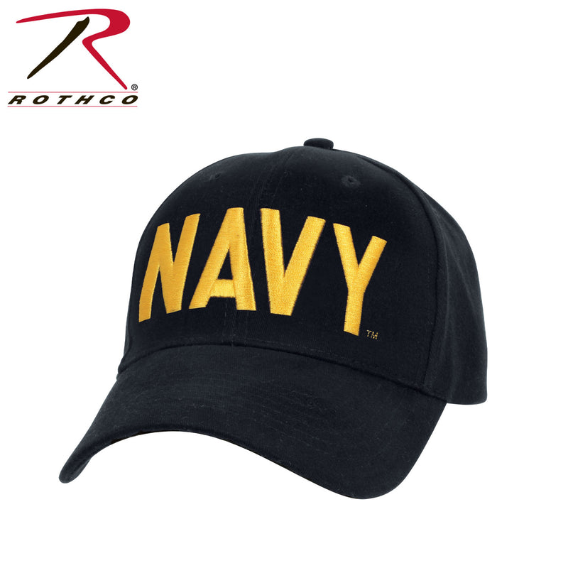 Rothco Navy Supreme Low Profile Insignia Cap - Navy Blue