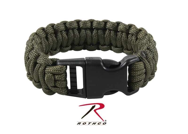 Rothco Multi-Colored Paracord Bracelet