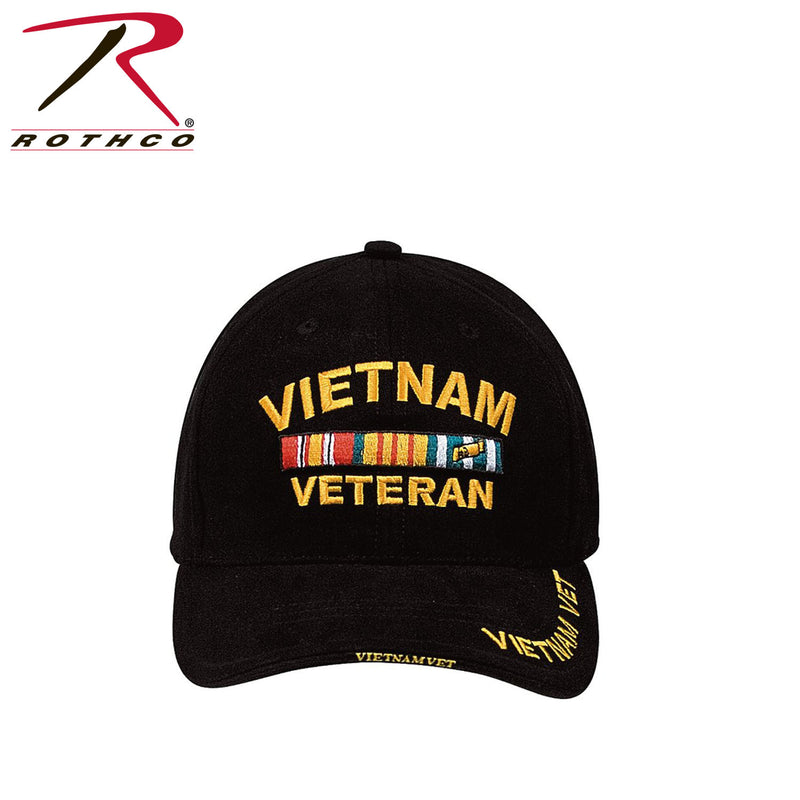 Rothco Deluxe Low Profile Vietnam Veteran Insignia Cap