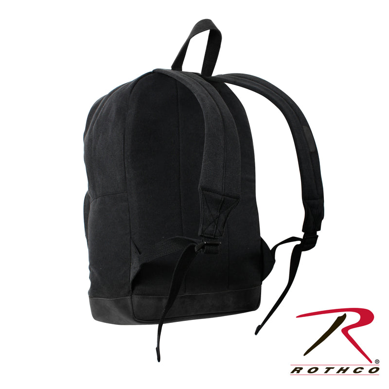 Rothco Vintage Canvas Teardrop Backpack With Leather Accents