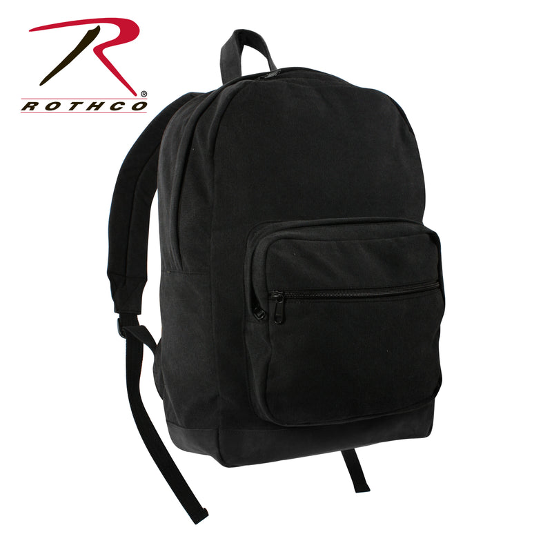 Rothco Vintage Canvas Teardrop Backpack With Leather Accents