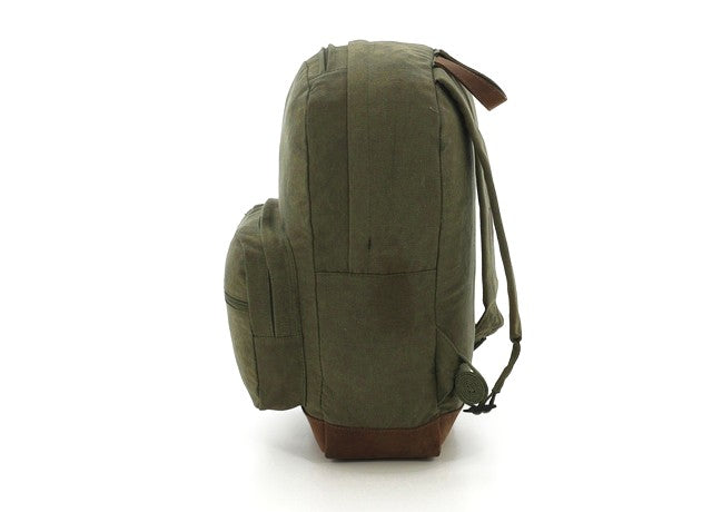 Rothco Vintage Canvas Teardrop Backpack With Leather Accents