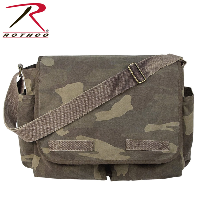 Rothco Vintage Washed Canvas Messenger Bag