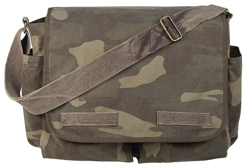 Rothco Vintage Washed Canvas Messenger Bag