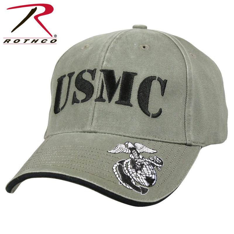 Rothco Deluxe Vintage USMC Embroidered Low Pro Cap