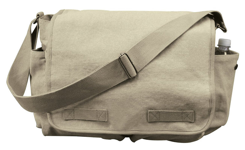 Rothco Vintage Unwashed Canvas Messenger Bag