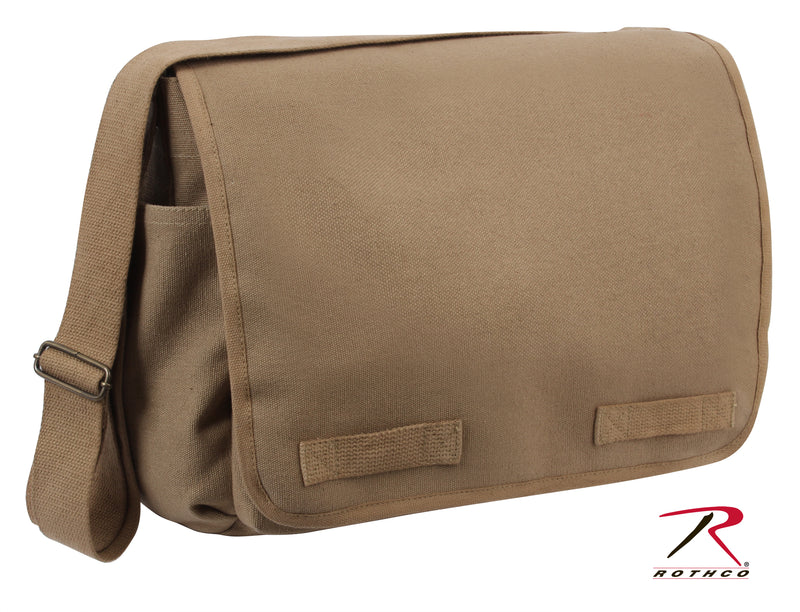 Rothco Vintage Unwashed Canvas Messenger Bag