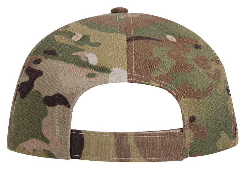 Rothco MultiCam Low Profile Cap With US Flag