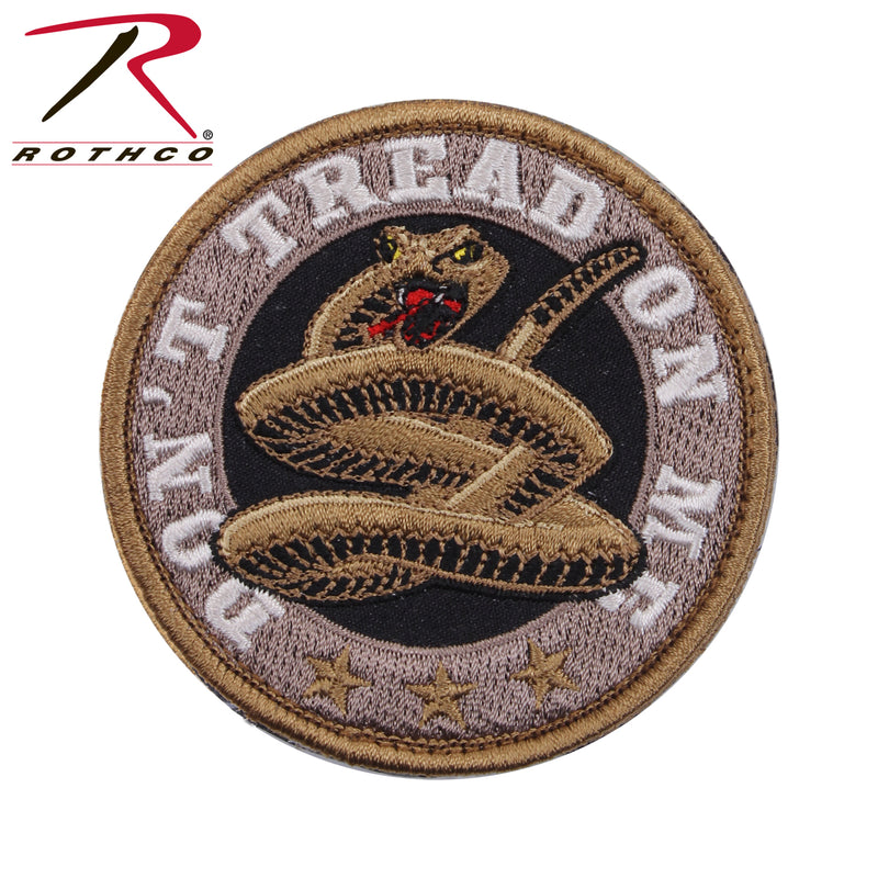 Rothco Don't Tread On Me Round Morale Patch