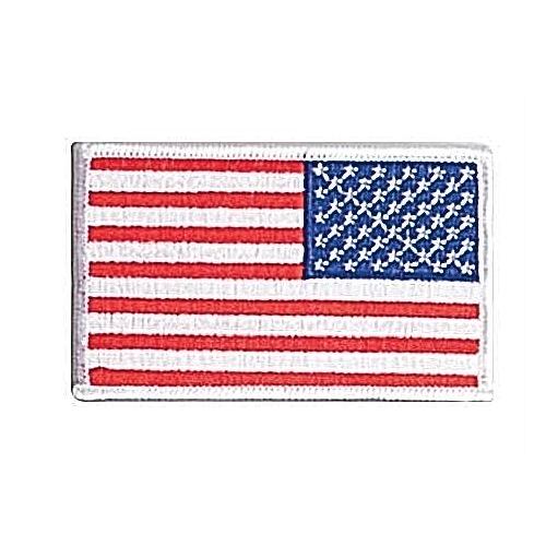 Rothco Iron On / Sew On Embroidered US Flag Patch