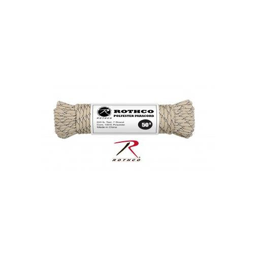 Rothco 550lb Type III Camo Polyester Paracord