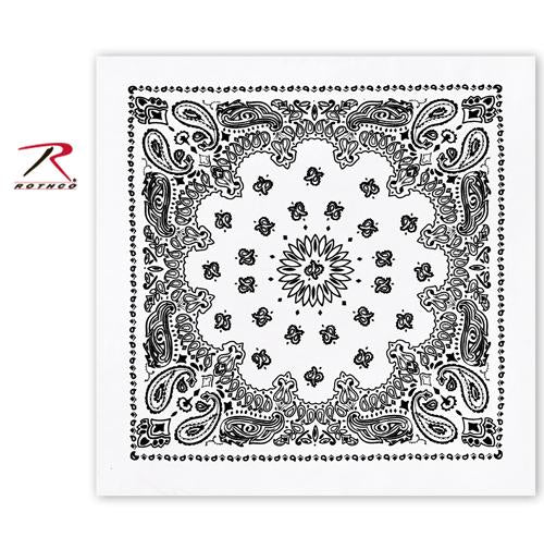 Rothco Trainmen Paisley Bandana - 22" X 22"