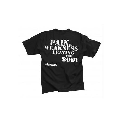 Rothco Marines ''Pain Is Weakness'' T-Shirt